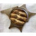UNITED STATES OF AMERICA . UNDATED . ONE 1 DOLLAR WAFFLED COIN AND WEBBING . ERROR BLANK